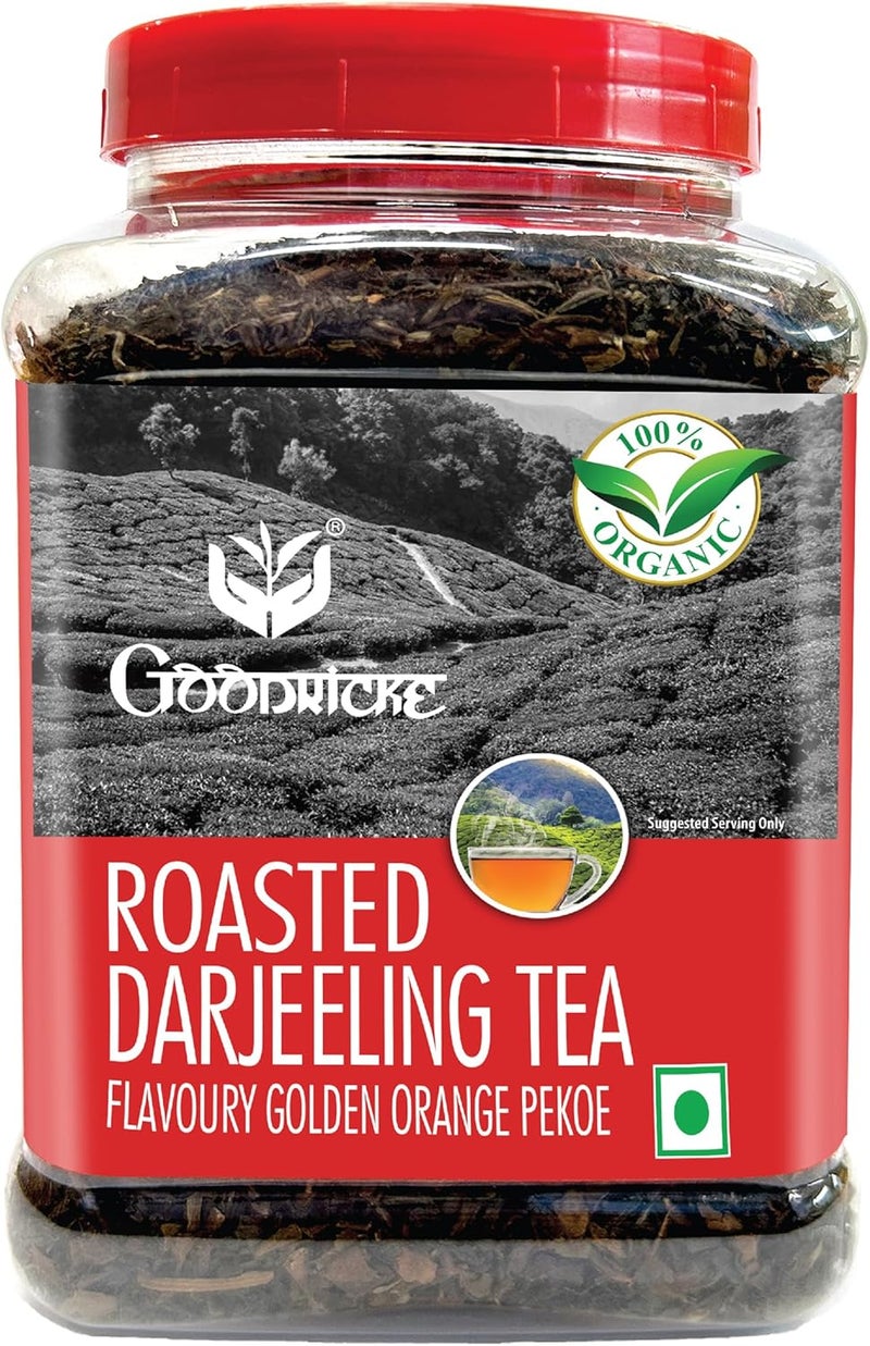 Goodricke Roasted Organic Darjeeling Tea - 250 gm - Image 1
